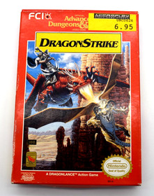 Advanced Dungeons & Dragons: DragonStrike (Nintendo NES) Complete  CIB EXCELLENT