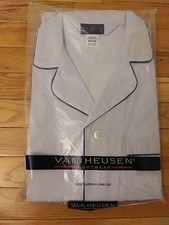 Van Heusen Vintage Men's Light Blue Long Sleeve/Long Leg Nightwear NOS Size M