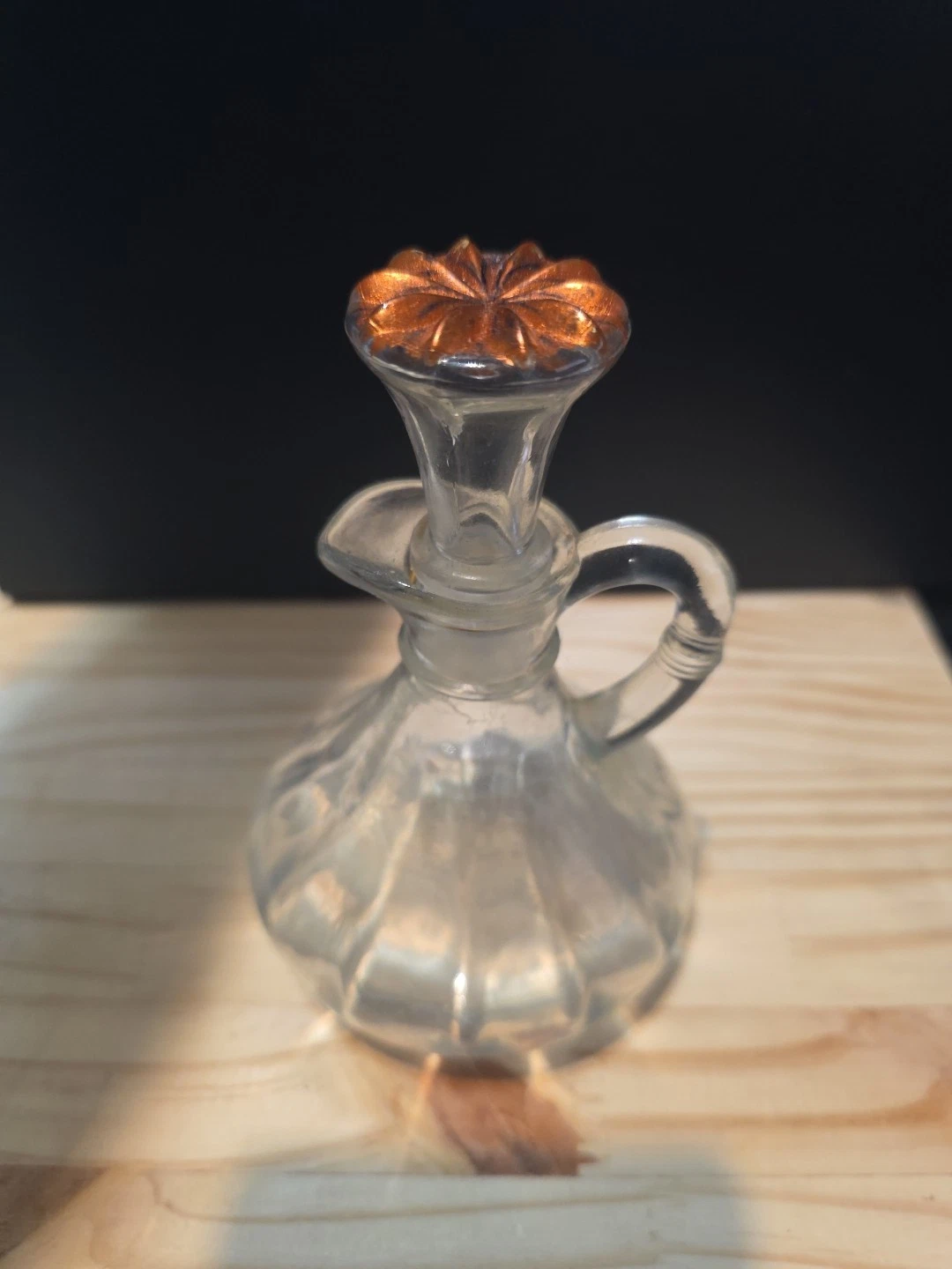 -Vintage Cruet Bottle Oil & Vinegar Bottle Dispenser With Stopper