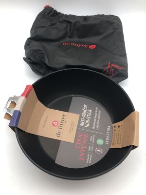 DE BUYER Schmorpfanne, Induktion, Durchmesser 28 cm, Grau