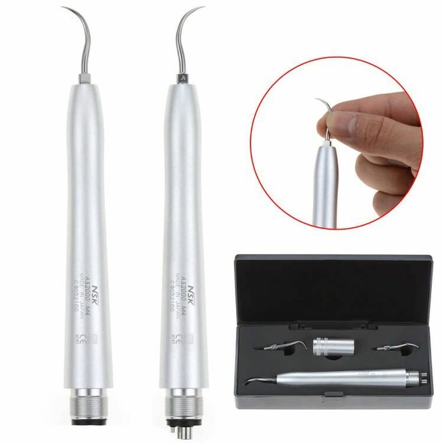 圖片 1 - NSK Type Dental Ultrasonic Air Perio Scaler Handpiece AS-2000+Tips( S1 S2 S3) CE