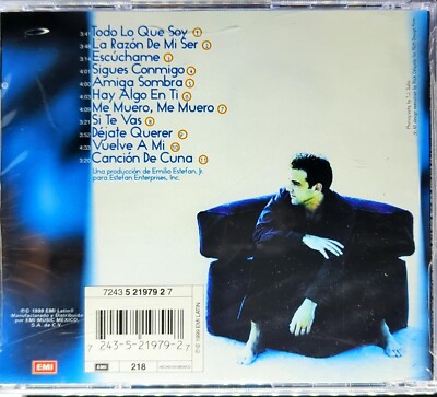 Carlos Ponce – Todo Lo Que Soy (1999, CD) 724352197927| eBay