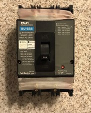FUJI ELECTRIC CIRCUIT BREAKER 3 POLE UNIT 50 AMP 40'C 600V AC BU-ESB3050