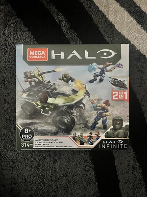 WARTHOG RALLY mega construx HALO INFINITE vehicle 2020 master chief NEW blocks 