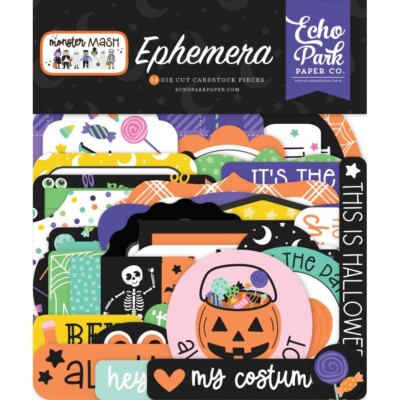 Crafts EP Die Cuts Monster Mash Bash Halloween Candy Haul Too Cute to Spook Boo