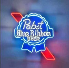 20"x16" Pabst Blue Ribbon Beer Flex LED Neon Sign Light Lamp Bar Room Gift