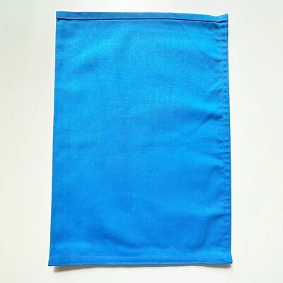 1 BLUE STRONG Heavy Duty Deposit Coin Cash Bag For Money Bank CLOTH Cotton Bag
