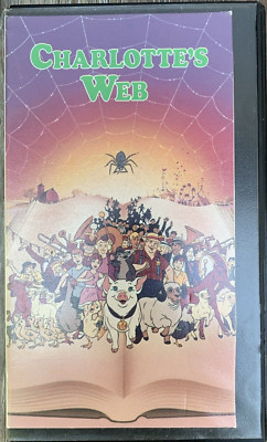 Charlotte's Web VHS Video Tape 1972 8099 Rare VTG Classic Hanna Barbera