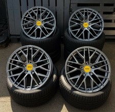 19 Zoll RS4 Felgen f&uuml;r Mercedes CLK W208 W209 GLA GLC 43 AMG GLK 45 SLK 55 32