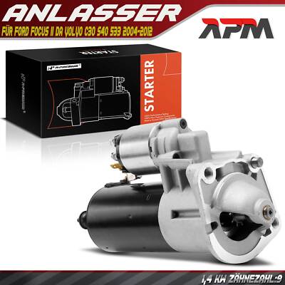 Anlasser Starter 1.4 kW 9 Zähnez. für Ford Focus II Volvo C30 S40 533 544 04-12