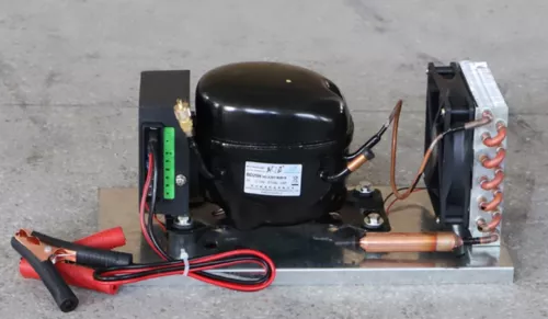BD35HC DC12 24V Unità Compressore Auto Frigorifero Congelatore Refrigerazione Condensazione - Foto 4 di 12