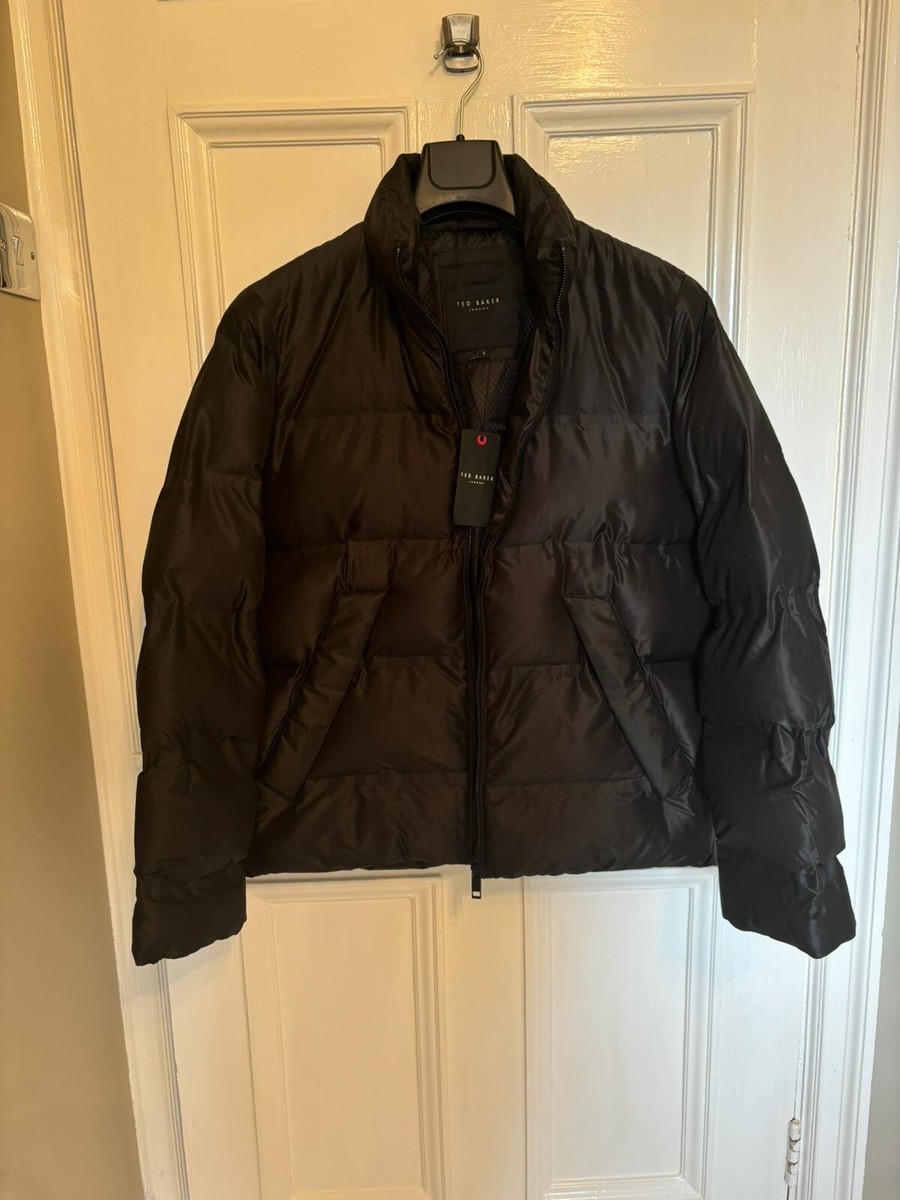 Ted Baker Mens Black Puffer Size (UK Large) BNWT RRP