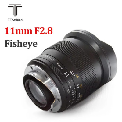 TTArtisan 11mm F2.8 APS-C  Full Frame Ultra-Wide Fisheye Lens for Sony E-mount