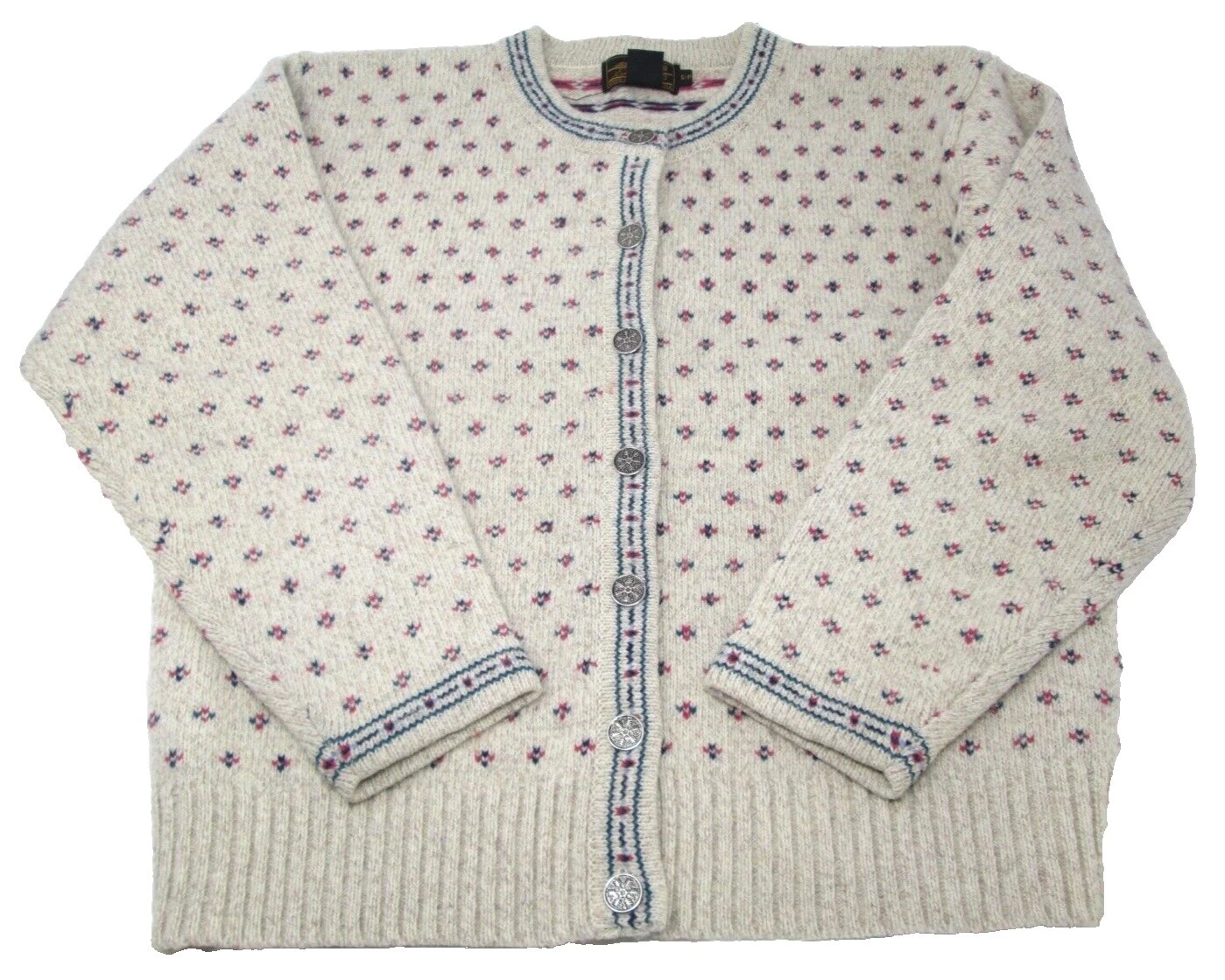 Malhas e Suéteres Vintage Eddie Bauer mistura de lã para mulheres