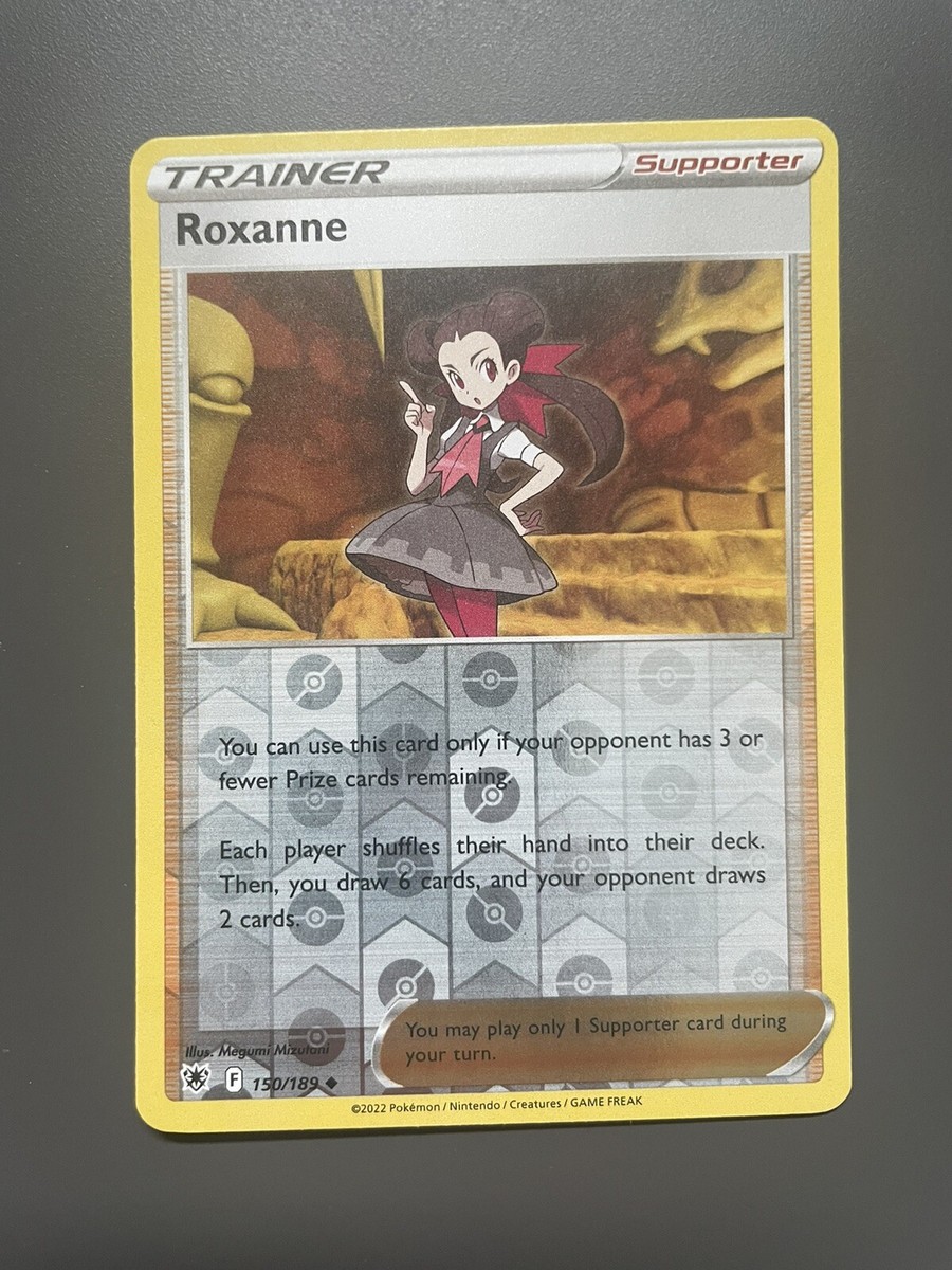 Roxanne 150/189 Astral Radiance Reverse Holo Trainer Pokemon TCG