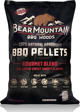 Bear Mountain 40 Pound Ultimate Premium Smoky Low Moisture All Natural Hardwood 