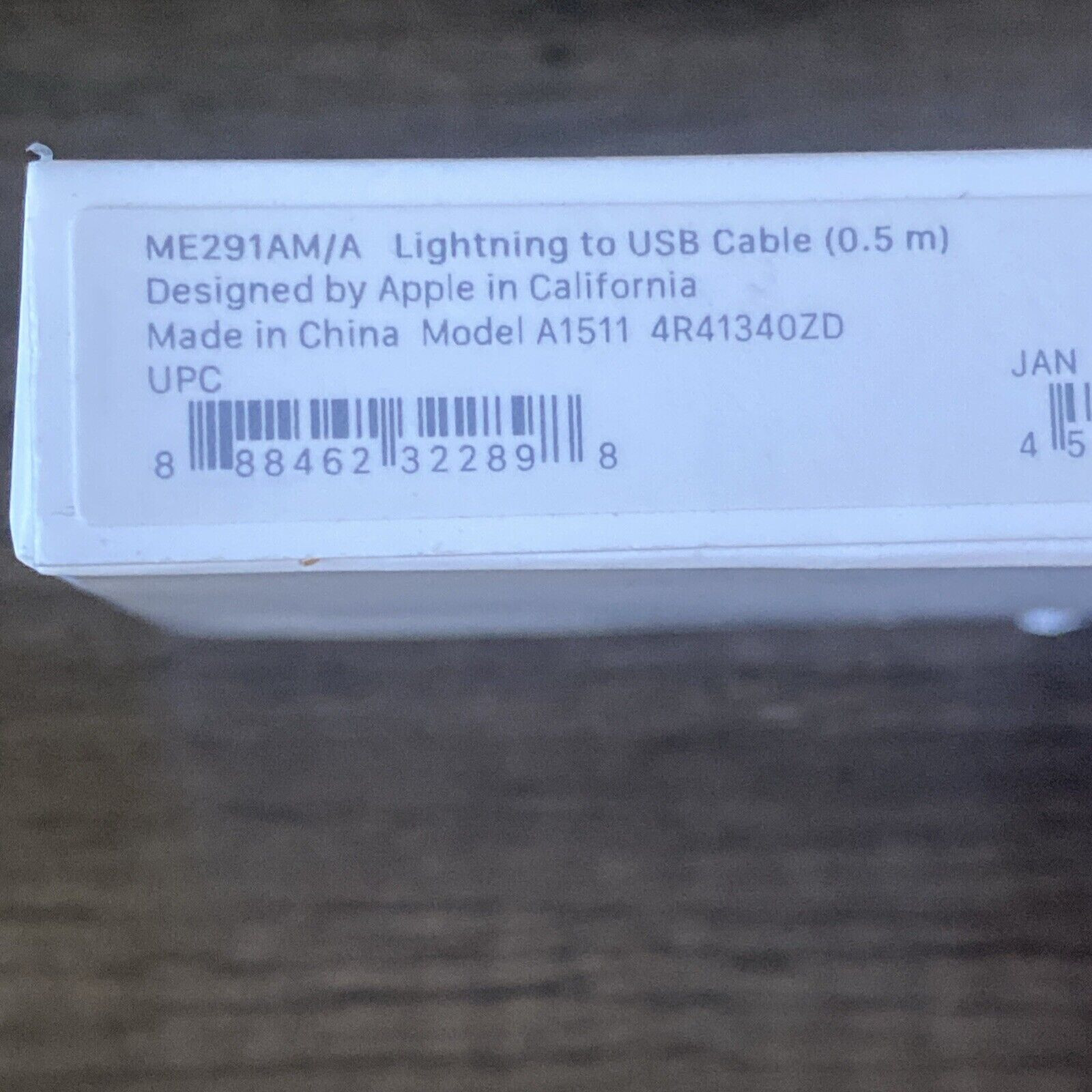 🔥  Apple Lightning to USB Cable (1.6 ft) &ndash; White New/Open-Box🔥