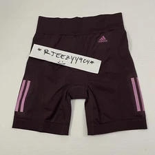 $140 Womens Size L Adidas The In Sho Primeknit Cycling Padded Shorts HG1096