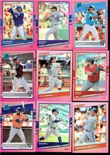 Single Card - 2020 Donruss Baseball Holo Pink Parallel - You Pick! $1 total ship