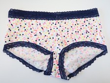 NEW Victoria's Secret VTG 2010s 2013 Cotton Blend Lace Cheekini Panty XL X-LARGE