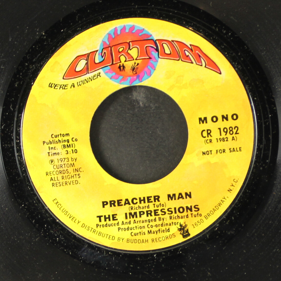 IMPRESSIONS: preacher man / mono CURTOM 7