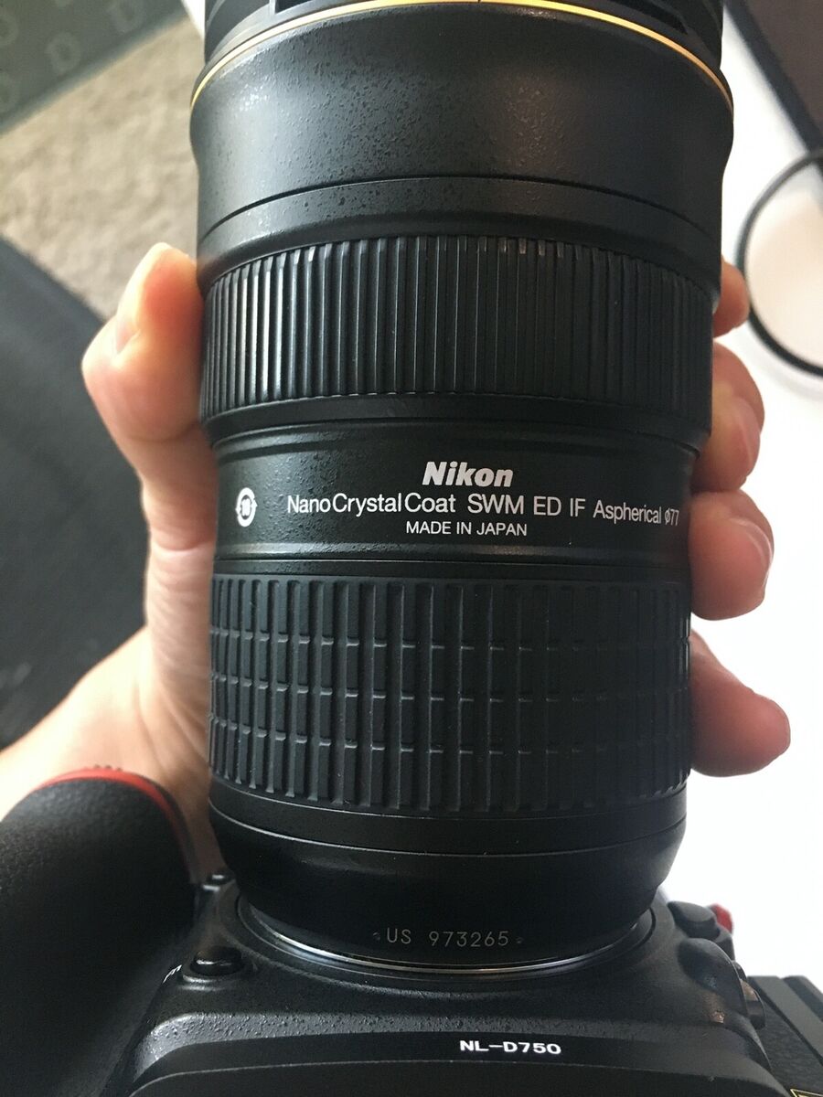 Nikon NIKKOR 24-70mm f/2.8 AS G SWM AF-S IF N ED M/A Lens Nikon NIKKOR 24-70mm f/2.8 AS G SWM AF-S IF N ED M/A Lens