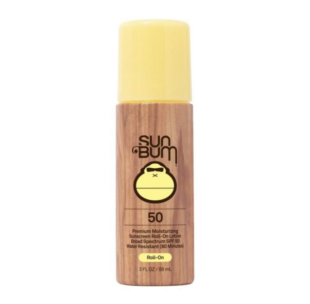 Sun Bum Premium Moisturizing Sunscreen Roll-On Lotion SPF 50 3oz