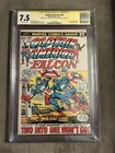 Captain America #156 Marvel 1972 CGC Signature Series Double Signature Grade 7.5