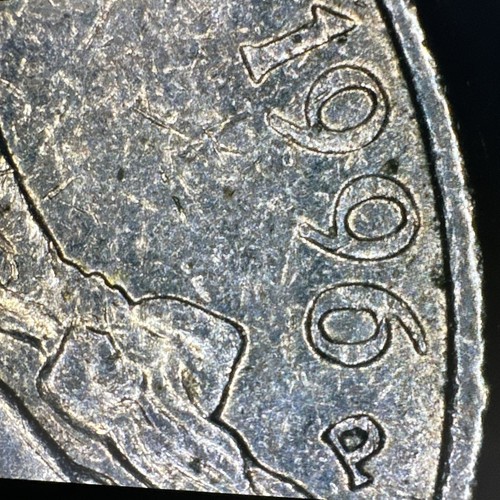 1996 P Jefferson Nickel Grease Error - Picture 3 of 18