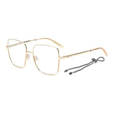 M Missoni Women's Square 55mm Eyeglasses Frames Gold Peach MMI0021-K67
