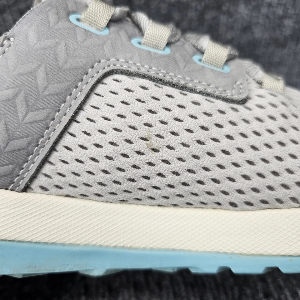 Olukai Wailuku Womens Size 9.5 Grey Mist Mesh Sneakers Lace UpShoes - Image 3 of 4