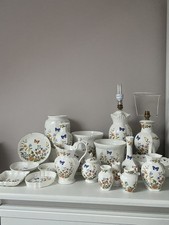 Large Aynsley Cottage Garden Fine Bone China Collection – Vases, Bowls & Lamps