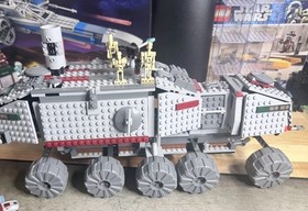 LEGO Star Wars: Clone Turbo Tank (7261) No Minifigures + Clone Scout Walker 7250