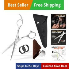 Professional Hair Scissors 6" - Extremely Sharp Blades, Fine Cutting Shears S...