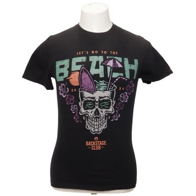 EMP, T-shirt, Größe: S, Schwarz, Print, Herren #E0Z