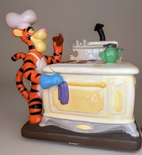 Disney Chef Tigger Baking Stove Cookie Jar Limited Edition LE 250 Rare Excellent