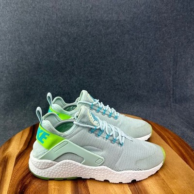 Nike Air Huarache Ultra Ghost Green Electric Green Sneakers 819151-301 Mens 8.5