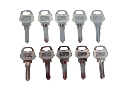 SILCA HY2R HARLEY DAVIDSON MOTORCYCLE  X127 KEY BLANKS 10 PACK