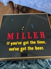 Vintage Miller High Life Beer Bouncing Ball Motion Sign Working