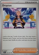 174/191 DRAYTON | UNCOMMON | SURGING SPARKS POKEMON CARD