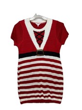 NWT No Boundaries Mrs Claus Elf Christmas Sweater Dress Size Large 3XL -21