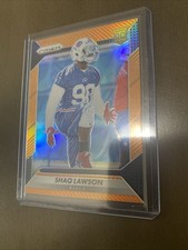 Shaq Lawson 2016 Panini Prizm Orange Prizm /299 Buffalo Bills RC