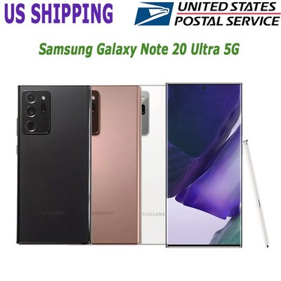 New Samsung Galaxy Note 20 Ultra 5G 128GB N986U - AT&T Verizon T-MOBILE Unlocked
