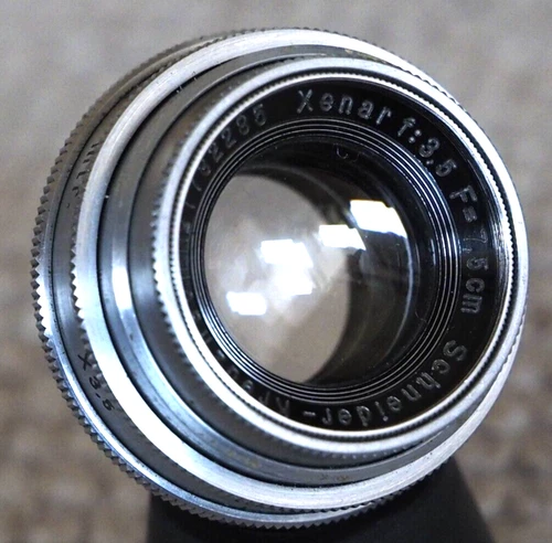 Schneider-Kreuznach Xenar 3,5/75 F : 7,5cm for KORELLE 6x6 Camera