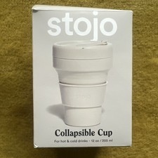 Stojo 12oz Collapsible Travel Cup Nutmeg Silicone - New