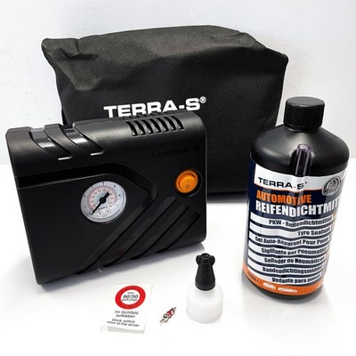 Reifenpannenset Reifendichtmittel Terra-S Mobil-Kit 450ml Kompressor MHD 06/2030
