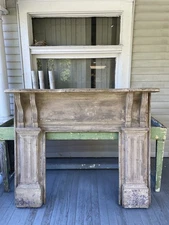 fireplace mantle