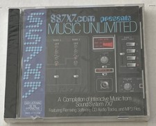 SS7X7.com Music unlimited - rare CD Rom - 1998 - Interactive Music Software NEW