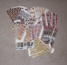 Face Value £114 Post Office Fresh Commemoratives Se-Tenant Strips Gutter Pairs