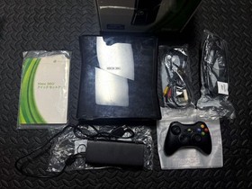 Microsoft Xbox 360 S 250GB Console w/ Controller AV Cable Tested Boxed Japan